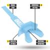 Nxtrnd Two Football Mouth Guard, Football Mouthpiece with Strap, Fits Adult & Youth (Columbia Blue) view 2
