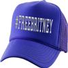 ALLNTRENDS Free Britney Cap Freebritney Embroidered Trucker Hat 90s Music Lovers Hashtag Caps (Purple) view 1