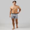 32 Degrees Cool Mens 4-PACK Quick Dry Performance Boxer Brief With Comfort Elastic Waistband, 2 Black/2 Icy Grey Heather, Large view 2