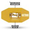 Nxtrnd Two Football Mouth Guard, Football Mouthpiece with Strap, Fits Adult & Youth (Gold) view 3