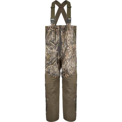 Drake Waterfowl Guardian Flex G3 Flex Bib with BMZ System Liner (US, Alpha, Medium, Regular, Regular, Mossy Oak Shadow Grass Habitat Camo)