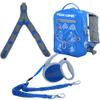 MDXONE Kids Ski & Snowboard Harness  Retractable Leash, Shock-Absorbing Bungees, Backpack & Removable Seat view 1