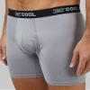 32 Degrees COOL Mens 4-PACK Quick Dry Performance Boxer Brief With Comfort Elastic Waistband, 2 Black/2 Icy Grey Heather, XX-Large view 3