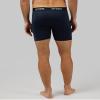 32 Degrees COOL Mens 4-PACK Quick Dry Performance Boxer Brief With Comfort Elastic Waistband, 2 Black/2 Navy, Medium view 4