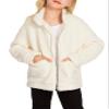 Arshiner Girls' Fleece Full Zip Winter Coats For Girls Beige 5 year view 1