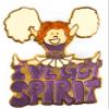 Snowflake Designs Purple I've Got Spirit Cheerleading Pin #170 view 1