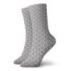 GULTMEE Red And Black Funky Colorful Cushion Sport Socks,Abstract Heart Shaped Interlocking Circles With,Athletic Cushioned Running Performance Crew Socks For Men/Women,Black Ruby -12 inch view 1