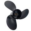 Yoofosun Outboard Propeller 8.9x8.5 OEM NO:3B2W64517-1 Aluminum Prop Fit for Tohatsu Engine 9.8HP-18HP 14 Tooth 3 Blades RH view 3