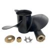 Yoofosun Outboard Propeller 13 3/4x15 OEM NO:48-77342A45 Aluminum Prop Fit for Mercury Engine 60HP-125HP 15 Tooth 3 Blades RH 13.75x15 view 1