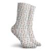 GULTMEE Sport Fashion Compression Socks,Parachute Jumping Girl With Pigtail Hairstyle,Performance Polyester Cushioned Athletic Crew Socks for Running,Athletic,Multicolor -12 inch view 2