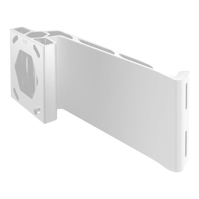 Minn Kota Jack Plate Adapter Bracket for Raptor  Port, 8" Setback, 6" Rise, White