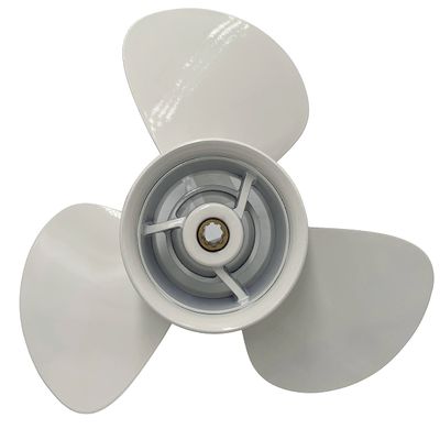 Yoofosun Outboard Propeller 11 3/4x7 OEM NO:69G-45943-00-00 Aluminum Prop Fit for Yamaha Engine 9.9HP-15HP 8 Tooth 3 Blades RH 11.75x7