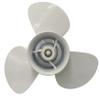 Yoofosun Outboard Propeller 11 3/4x7 OEM NO:69G-45943-00-00 Aluminum Prop Fit for Yamaha Engine 9.9HP-15HP 8 Tooth 3 Blades RH 11.75x7 view 1