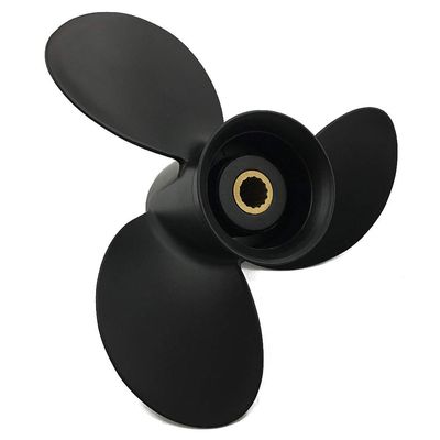 Yoofosun Outboard Propeller 9.25x11 OEM NO:48-897754A11 Aluminum Prop Fit for Mercury Engine 9.9HP-15HP 14 Tooth 3 Blades RH 9 1/4x11