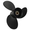 Yoofosun Outboard Propeller 9.25x11 OEM NO:48-897754A11 Aluminum Prop Fit for Mercury Engine 9.9HP-15HP 14 Tooth 3 Blades RH 9 1/4x11 view 1