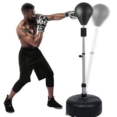 OppsDecor Punching Bag with Stand,Reflex Bag Freestanding Punching Ball Boxing Speed Bag,Great for Training,Stress Relief,Exercise