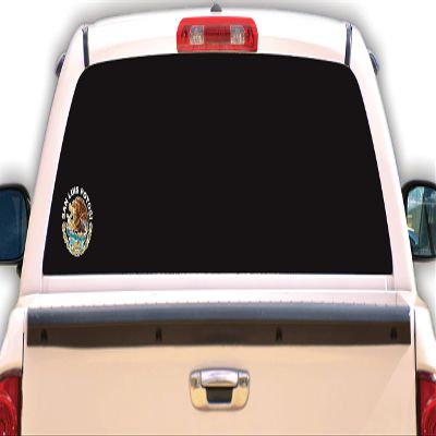 San Luis Potosi Mexican Flag Escudo Decal Eagle States Aguila Decal Car Window Laptop Vinyl Sticker Escudo Vinyl Sticker Mexican Pride (3.9" x 4.2")