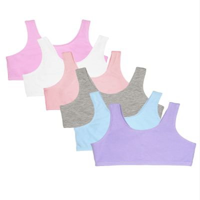 Cotton Built-Up Stretch Sports Bra