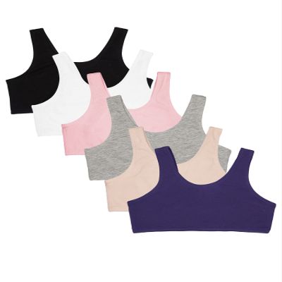 Cotton Built-Up Stretch Sports Bra