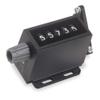 Dayton Mechanical Counter, Black, Number of Digits: 5, Base Mounting - 6X158 view 1