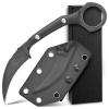 Ccanku C1151 Fixed Blade Knife D2 Steel Blade G10 Handle Claw Knife for Outdoor,EDC Tool, Camping, Hiking (Black) view 1