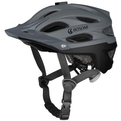 Bosoar Mountain Bike Helmet,Adult Cycling Helmet with Camera Mount and Detachable Visor for Men Women Youth,Suggested Fit 55-61 Cm