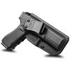 IWB Holster Compatible with Glock 17/19(Gen 3-5)/ 19X & Glock 22/23/ 31/32(Gen 3-4)/ 44/45/ 34(Gen 3-5, Gen 5 Mos), Inside Waistband Carry, Adj. Retention, Available in Kydex and Polymer view 1