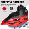 Bosoar Mountain Bike Helmet,Adult Cycling Helmet with Camera Mount and Detachable Visor for Men Women Youth,Suggested Fit 55-61 Cm view 3