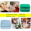 Smileshe Travel Jewelry Box with Mirror, Velvet Mini Case for Women Girls, Small Portable Gifts Organizer Boxes for Rings, Earrings, Necklaces, Bracelets view 3