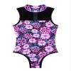Freebily Kids Girls One Piece Ballet Dance Leotard Sleeveless Hollow Out Back Gymnastics Bodysuit Rose Red 4 Years view 3