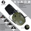 FUYOU 4 Mics Electronic Ear Protection Shooting Hearing Protection Ear Muff Gun Range-Noise Canceling Electronic Earmuff Hunting Sound Amplifier Ear Protector view 2