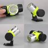 20000 Lumens Scuba Diving Headlamp LED Submarine Lights Dive Light Waterproof Underwater Safety Head Lamp Strobe Flood Headlight for Under Water Deep Sea Cave at Night view 4
