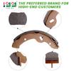10L0L Golf Cart EZGO Brake Shoes Pads & Brake Spring Kit Assembly Fits EZGO TXT Medalist 1997~2008, Workhorse 1996~2012, Yamaha G14-G20, Replace OEM 27943G01 27944G01 70795G01 JN6-F5331-01-00 view 2