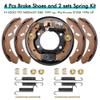 10L0L Golf Cart EZGO Brake Shoes Pads & Brake Spring Kit Assembly Fits EZGO TXT Medalist 1997~2008, Workhorse 1996~2012, Yamaha G14-G20, Replace OEM 27943G01 27944G01 70795G01 JN6-F5331-01-00 view 3