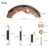 10L0L Golf Cart EZGO Brake Shoes Pads & Brake Spring Kit Assembly Fits EZGO TXT Medalist 1997~2008, Workhorse 1996~2012, Yamaha G14-G20, Replace OEM 27943G01 27944G01 70795G01 JN6-F5331-01-00 view 4