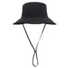 ESTELLEF Waterproof Fishing Hat UPF50 Protection Sun,Boonie Bucket Hat Breathable Wide Brim for Men & Women (Color : Black) view 1