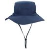 ESTELLEF Waterproof Sun Hat Outdoor UV Protection Bucket Mesh Boonie Hat Adjustable Fishing Cap (Color : Dark Blue) view 1