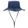 ESTELLEF Waterproof Sun Hat Outdoor UV Protection Bucket Mesh Boonie Hat Adjustable Fishing Cap (Color : Dark Blue) view 4