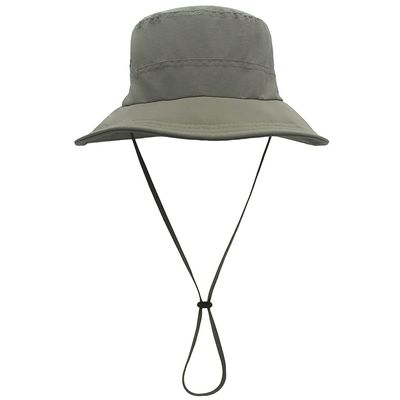 ESTELLEF Waterproof Fishing Hat UPF50 Protection Sun,Boonie Bucket Hat Breathable Wide Brim for Men & Women (Color : Light Army Green)
