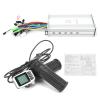 36V/48V 1000W Brushless Motor Controller & Throttle Combo, 124DX LCD Throttle Controller Set for Electric Scooter view 1