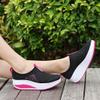 ZBYY Women's Platform Wedge Sneakers Breathable Casual Waking Shoes Lightweight Slip On Comfort Mesh Athletic Shoes view 3