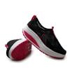ZBYY Women's Platform Wedge Sneakers Breathable Casual Waking Shoes Lightweight Slip On Comfort Mesh Athletic Shoes view 4