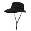 ESTELLEF Outdoor Mesh Sun Hat Wide Brim UV Sun Protection Hat Fishing Hiking Hat (Color : Black) view 2
