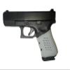 Ares Armory Tactical Grip Sleeve for Glock 17 19 19x 20 21 22 23 25 31 32 34 35 37 38 41 43x 44 45 48 (White Glow in The Dark) view 3