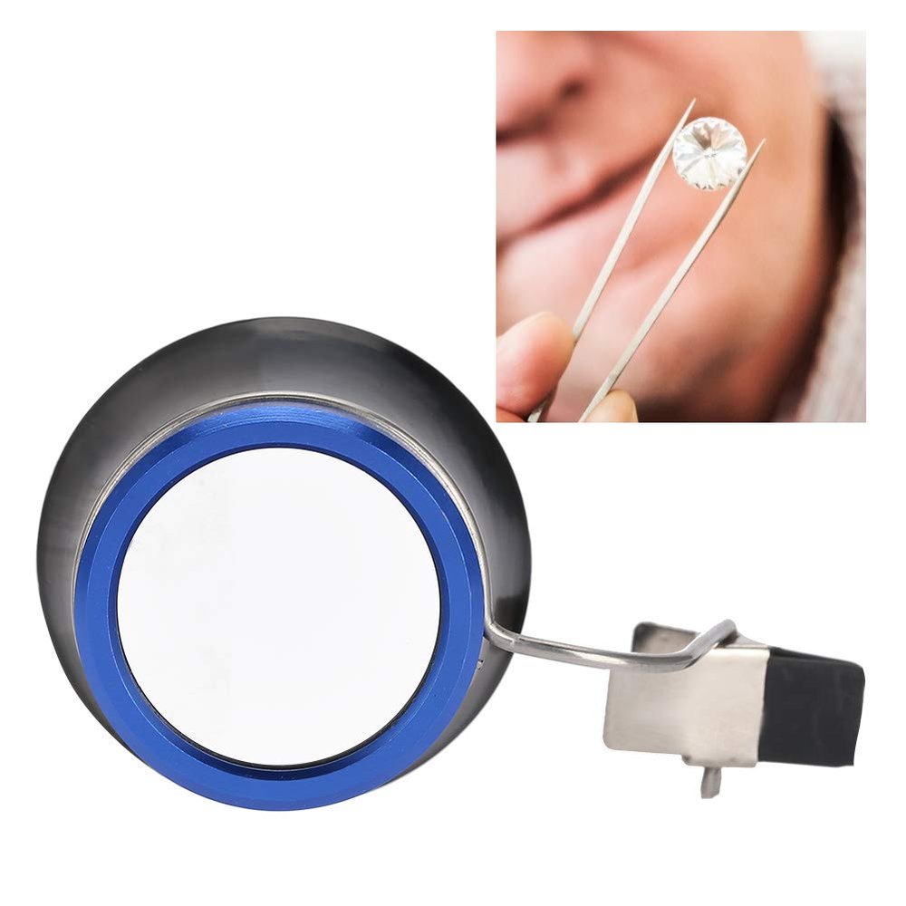 20X Magnifying Glass Precision Tool for Jewelry & Watch Repair, Professional Use Clip On Loupe with Adjustable Clip and Compact Design Repair Equipment
