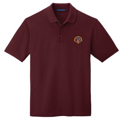 J2 Sport University of Charleston Mens Adult Polo  NCAA Collegiate Short Sleeve Polo Shirt Maroon