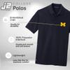 J2 Sport University of Charleston Mens Adult Polo  NCAA Collegiate Short Sleeve Polo Shirt Maroon view 3