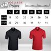 J2 Sport Campbell University Mens Adult Polo  NCAA Collegiate Short Sleeve Polo Shirt Black view 2