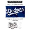 Los Angeles Dodgers Banner and Tapestry Wall Tack Pads view 2