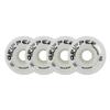Labeda Roller Hockey Wheels Gripper Crossover Soft 76A White 76mm - Set of 4 view 1